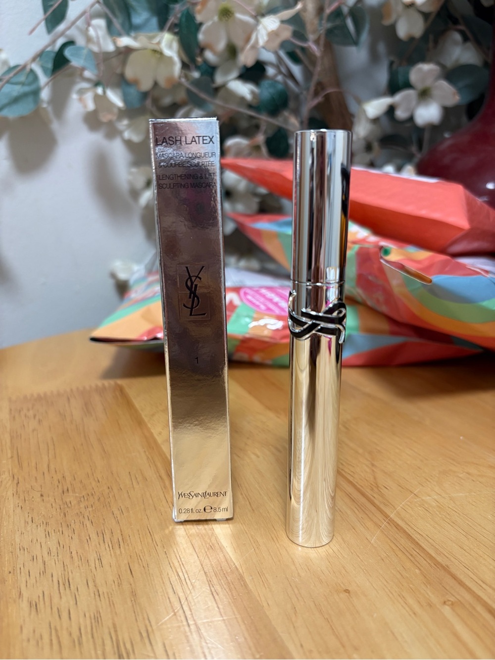 YSL~Yves Saint Laurent LASH LATEX Length & Lift Mascara ~ 1 SCULPTED BLACK, BNIB